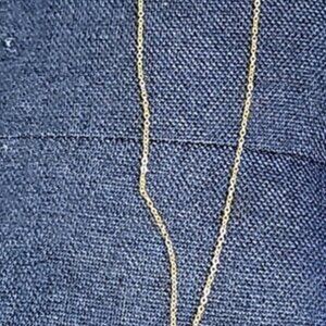 Mudd Love Peace Happiness Gold Adjustable Chain Aqua Teal Light Blue Stones